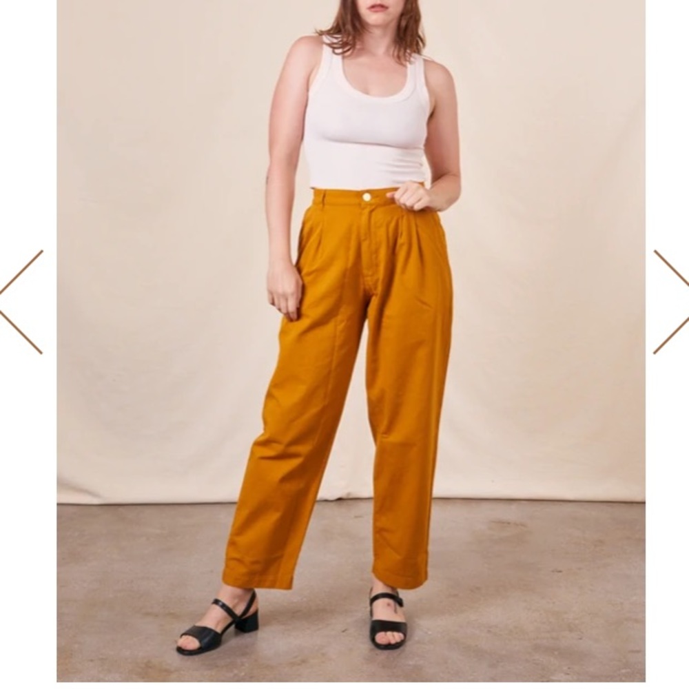 BIG BUD PRESS TROUSERS IN CLAY RED